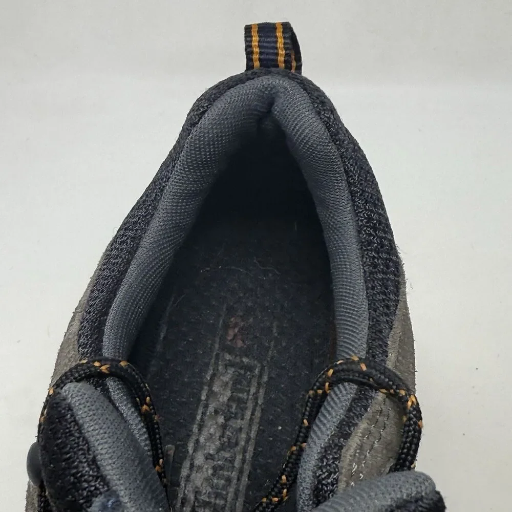 Timberland Pro Mudsill Steel Toe Work Shoes Mens 7.5 Blue Gray Suede Lace Up